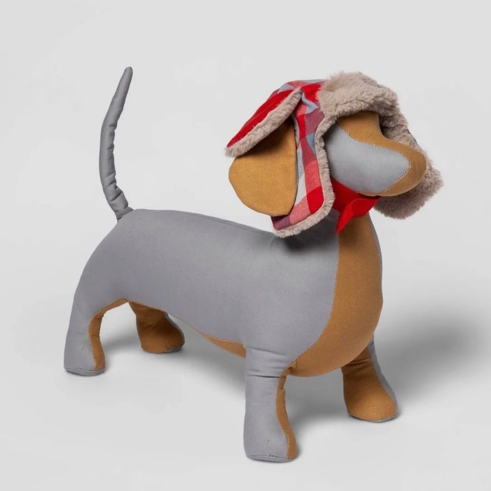Target Wondershop Pet Dog Plaid Holiday Trapper Hat Large XL Christmas Photo